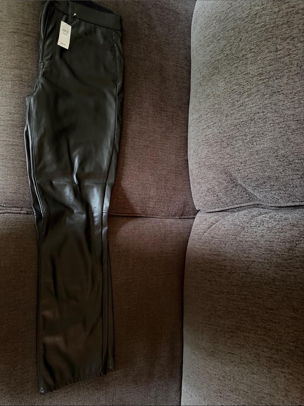 Gap faux leather pants